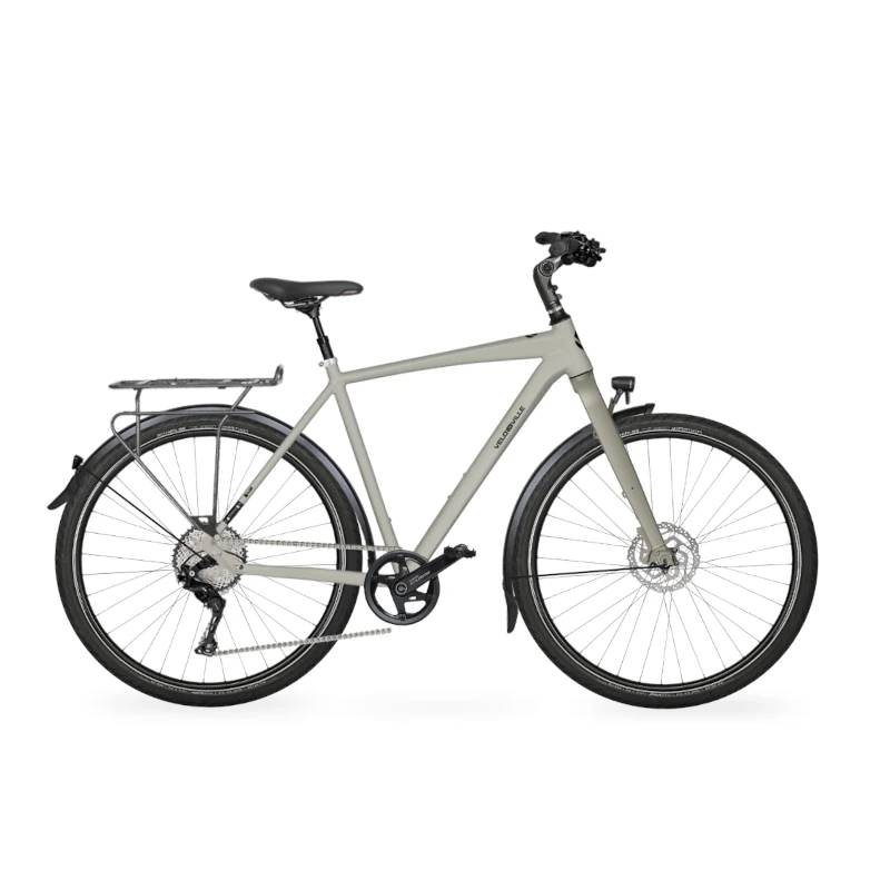 Velo de Ville A 400 Diamant Pearl mit Shimano CUES 18-Gang und MT200 Disc. Komfortables Trekking-Bike für Alltag und Tour.