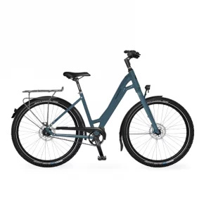 Velo de Ville L 400 Wave Blue mit Gates CDX Riemenantrieb
